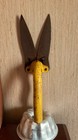 Vintage Trim-Ezy No 07 Hardened Blades Grass Trimmer Clippers USA Yellow handle — photo 4