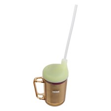 Ergonomic Feeding Cup for Elderly Adults Leak Resistant Nursing Cup with Spout