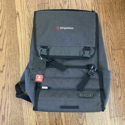 @properties Branded OGIO Backpack Gray 18'' X 13.5''