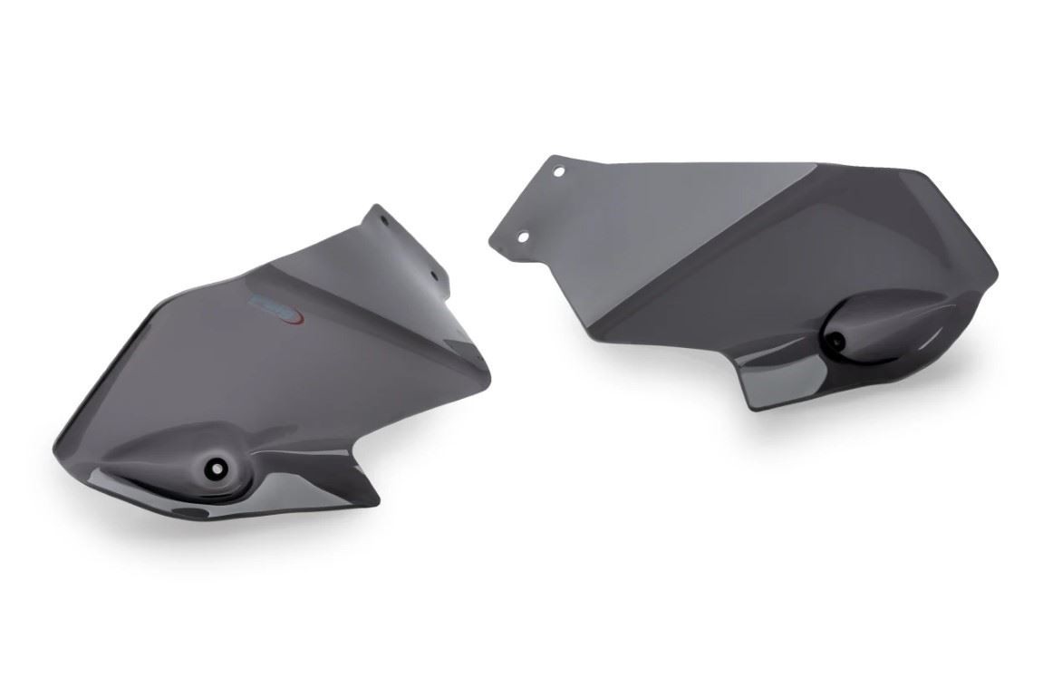 Puig Dark Smoke Front Deflectors QJ Motor SRT 700X Trail 2023-2025