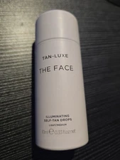 Tan-Luxe The Face Illuminating Self-Tan Drops Light-Medium 10ml New