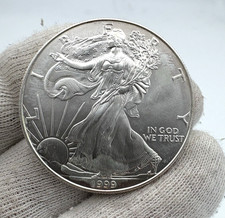 USA 1 One Dollar Liberty Oncia 1999 - Argento Silver