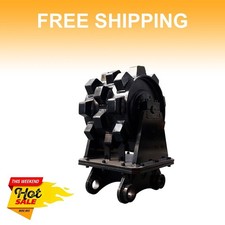 MMS 305 Double Drum Compaction Wheel 3 Ton Mini Excavator Trench Compactor