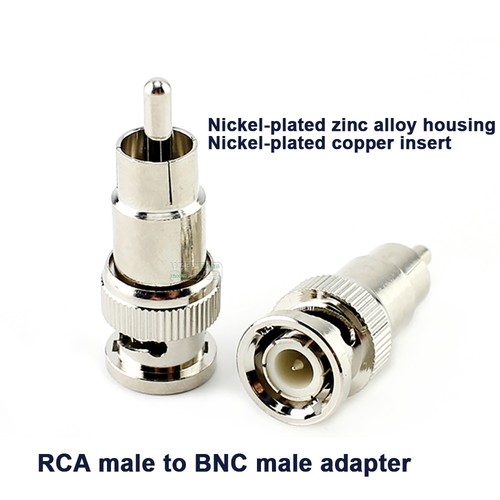 5×BNC Female to RCA Phono Male Connector Plug Adapter Converter CCTV Camera - Picture 18 of 23