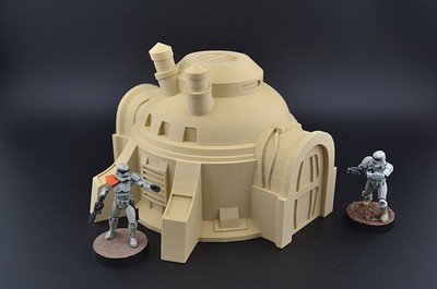 Star Wars Legion Small Desert Workshop 28mm Terrain Sci-Fi Wargaming