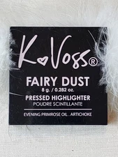 🧁 K Voss Fairy Dust Pressed Highlighter Moonlight/Starkissed - full size - New