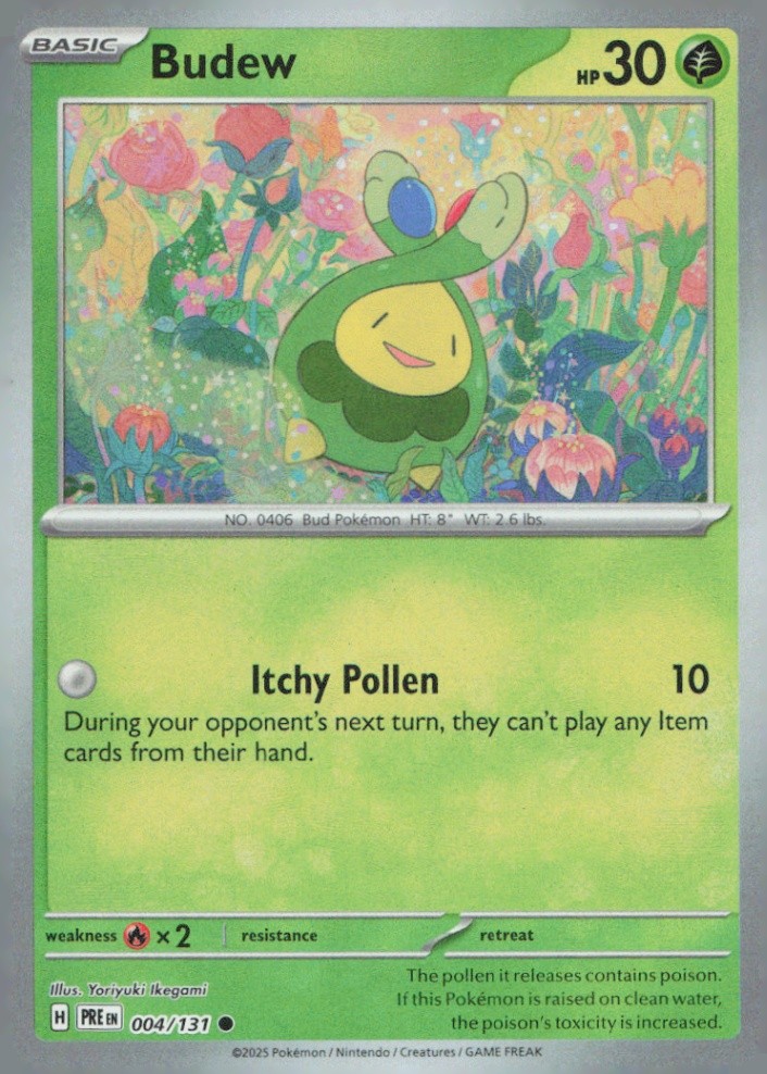 Budew Common SV: Prismatic Evolutions 004/131 NM