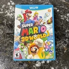 Super Mario 3D World (Nintendo Wii U, 2013) COMPLETE CIB TESTED NICE!!