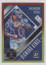 2018 Panini Donruss Optic Diamond Kings Red & Yellow Prizm Salvador Perez 2u3