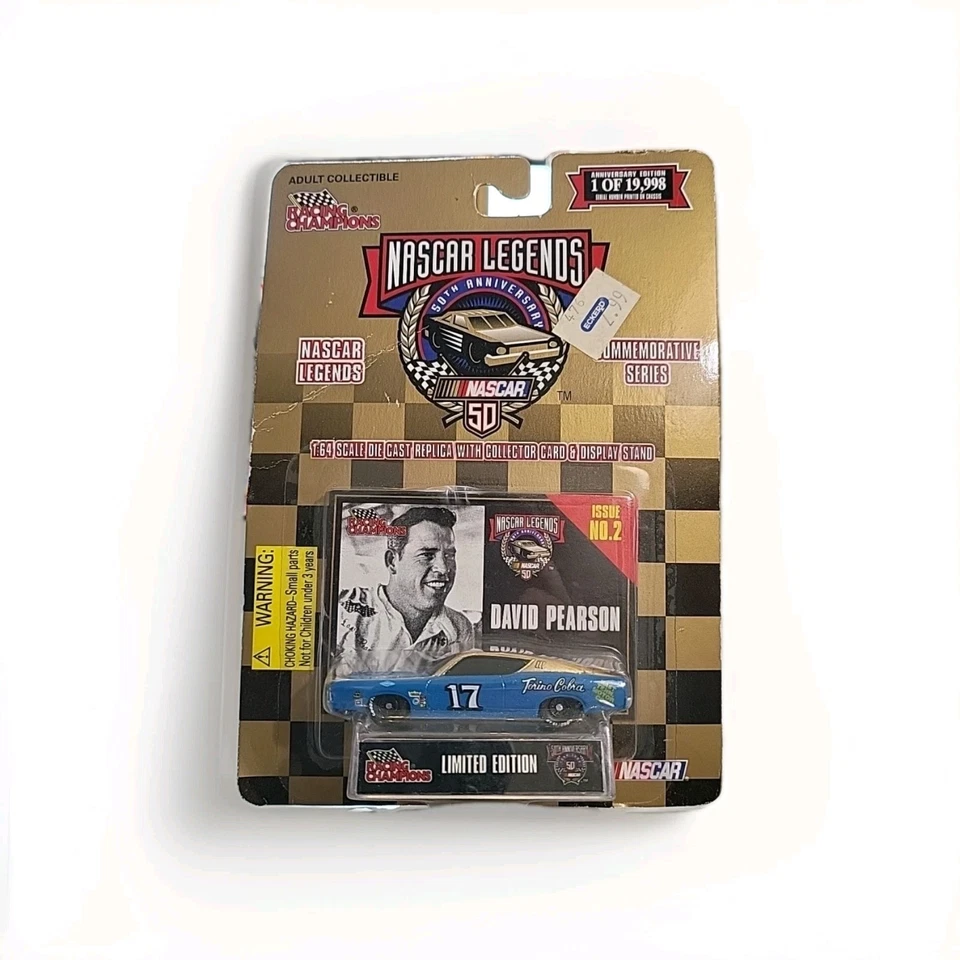 1:64 Scale Car 1998 NASCAR LEGENDS #17 Ford Galaxie DAVID PEARSON #1 of 19,998 - Image 2 of 3