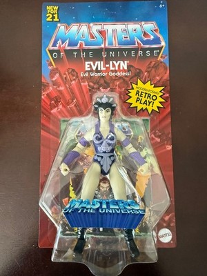 Masters of the Universe Origins Evil Lyn 200x Wave 5 New on Unpunched Card