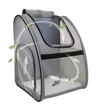 Pet Carrier Backpack, Ventilated and Breathable for Cats Dogs, Collapsible De...