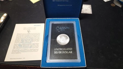 1884 CC GSA Morgan Silver Dollar $1 - BOX and Card Choice BU