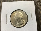 1932 silver washington quarter. BU