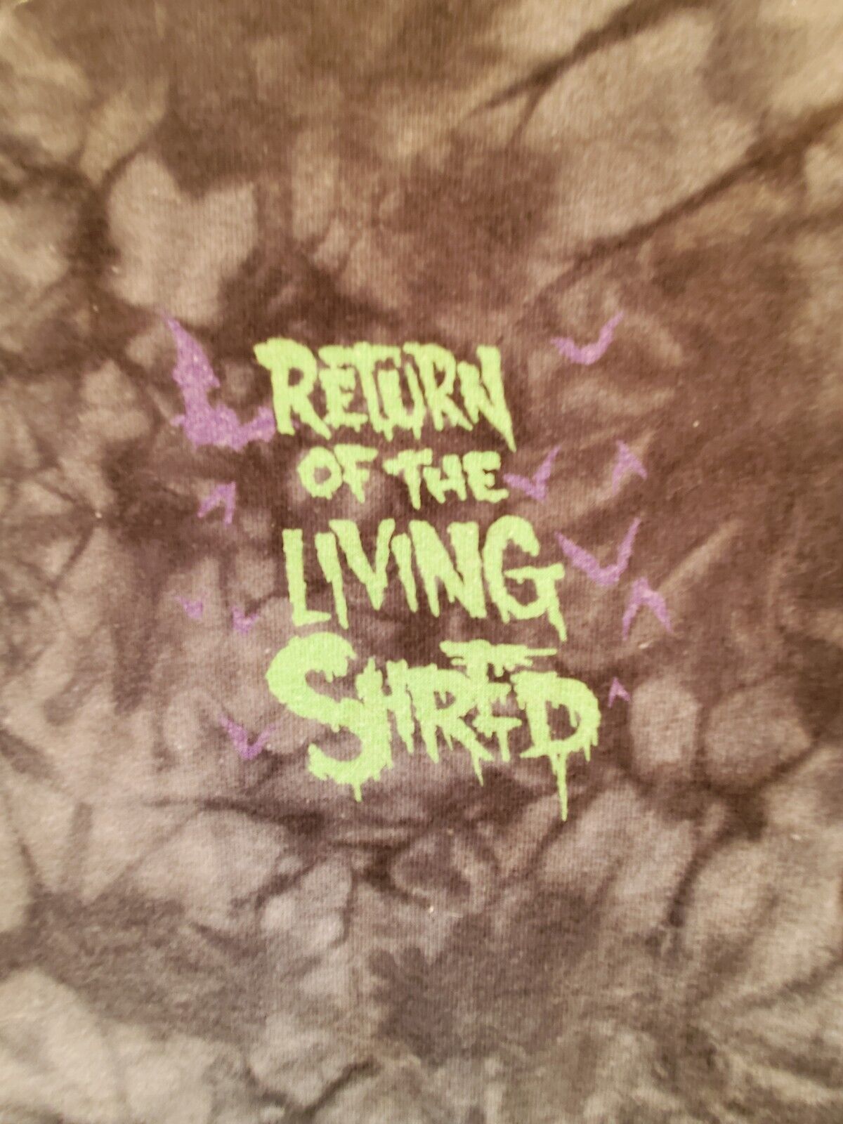 Vintage Return Of The Living Shred Tie Dye Shirt … - image 8