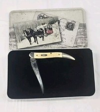 Case XX Medium Toothpick Knife Bone610004 SS with Orginal Tin Box