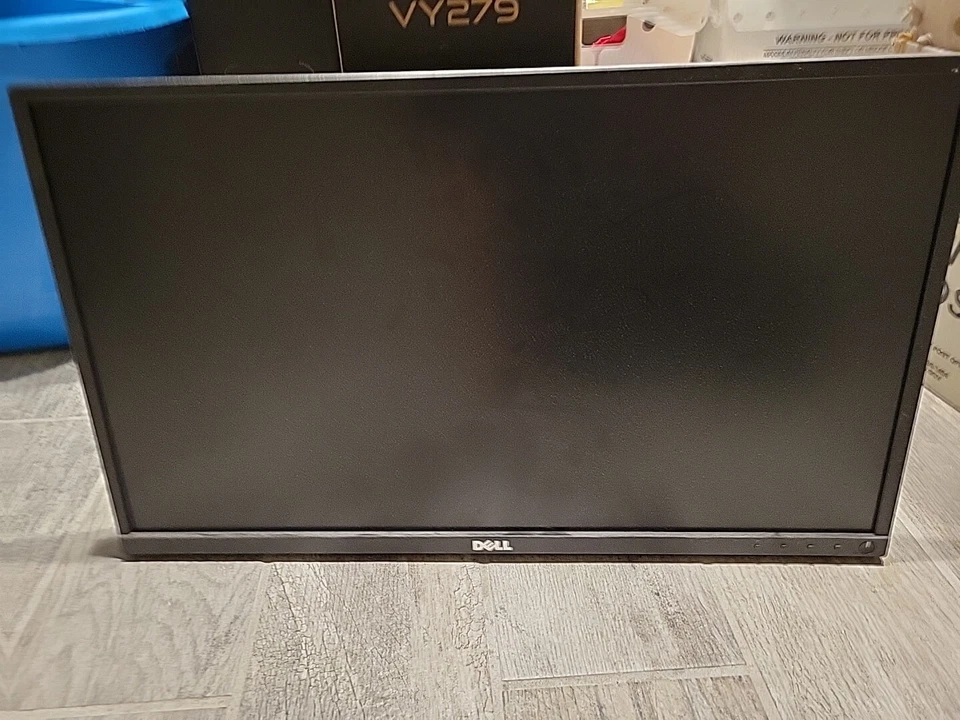 Dell P2417H 20 inch Widescreen LCD Computer Monitor With Cords - Image 3 of 4