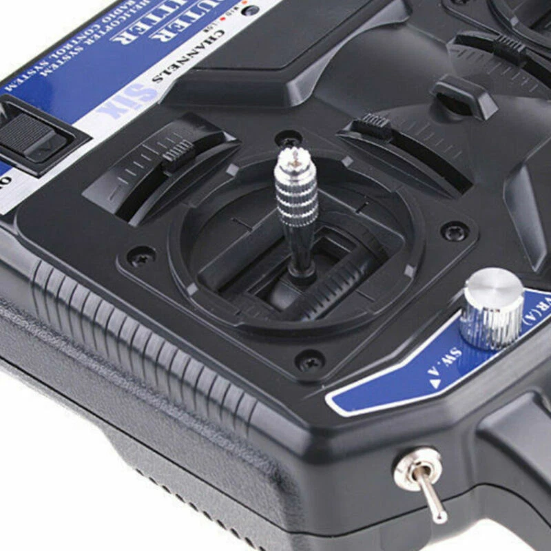 CT6B Hand-Fernsteuerung 2.4G Hz 6 Kanäle RC Sender mit FS-R6B Empfänger A BE - Bild 2 von 4