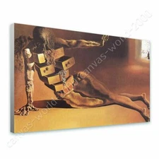 Anthropomorphic Cabinet by Salvador Dali | Ready to hang canvas | Wall art