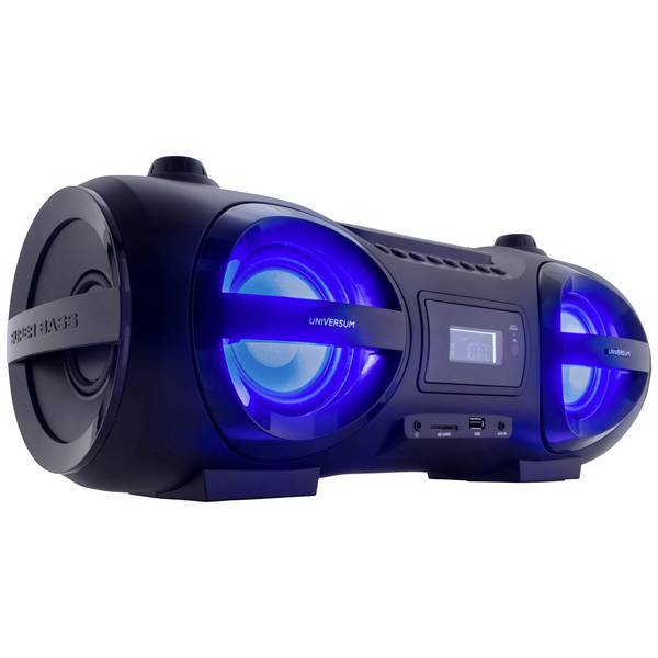 UNIVERSUM 221142  BB 500-20 Ghetto blaster FM AUX, Bluetooth, CD, SD, USB incl.