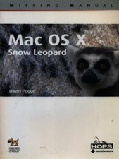 MAC OS X SNOW LEOPARD PRIMA EDIZIONE  POGUE DAVID TECNICHE NUOVE 2010