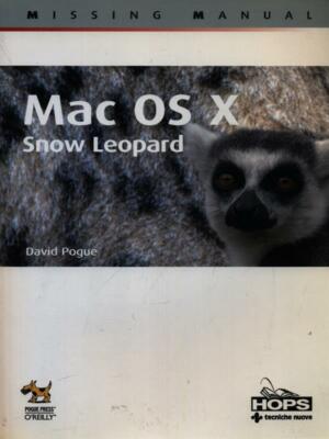 MAC OS X SNOW LEOPARD FIRST EDITION POGUE DAVID TECHNIKEN NEU 2010