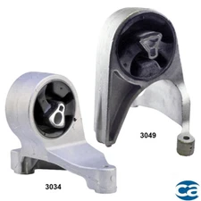 Engine Motor Front & Rear Mount 2Pcs Set for Chrysler Sebring, Dodge Stratus 