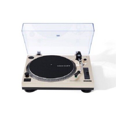 Crosley C100 Bluetooth Turntable Belt Drive Champagne or Black