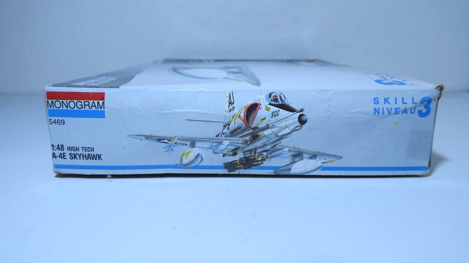 Monogram High Tech 1/48 A4E Skyhawk Model Kit Aircraft 5469 ** No Window eBay