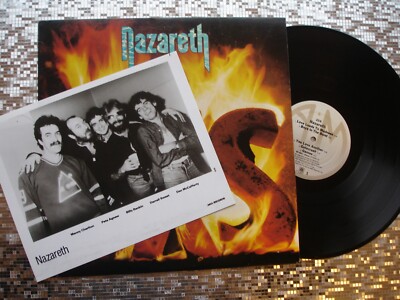 Nazareth     ~ 2XS ~ Vintage LP  w/Promo Photo   A&M Records   SP 4901