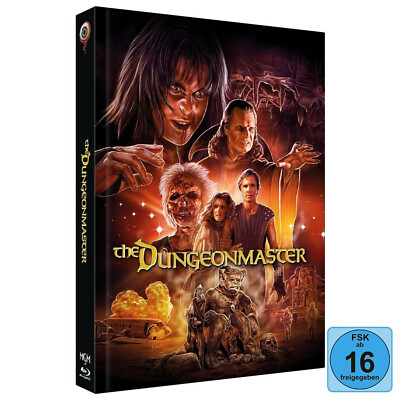 Mediabook THE DUNGEONMASTER - HERRSCHER DER HÖLLE 1985 Cover C BLU-RAY + DVD NEU