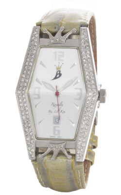 AKA rhinestone diamond watch 8in fleur de lis Montres de Fleur Women 768430 Luxury MOP Crystal Bracelet  main image 4