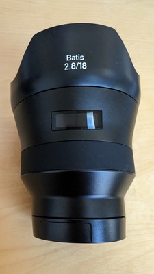ZEISS Batis 2136-691 18mm f/2.8 Lens for Sony E -Black Open box condition