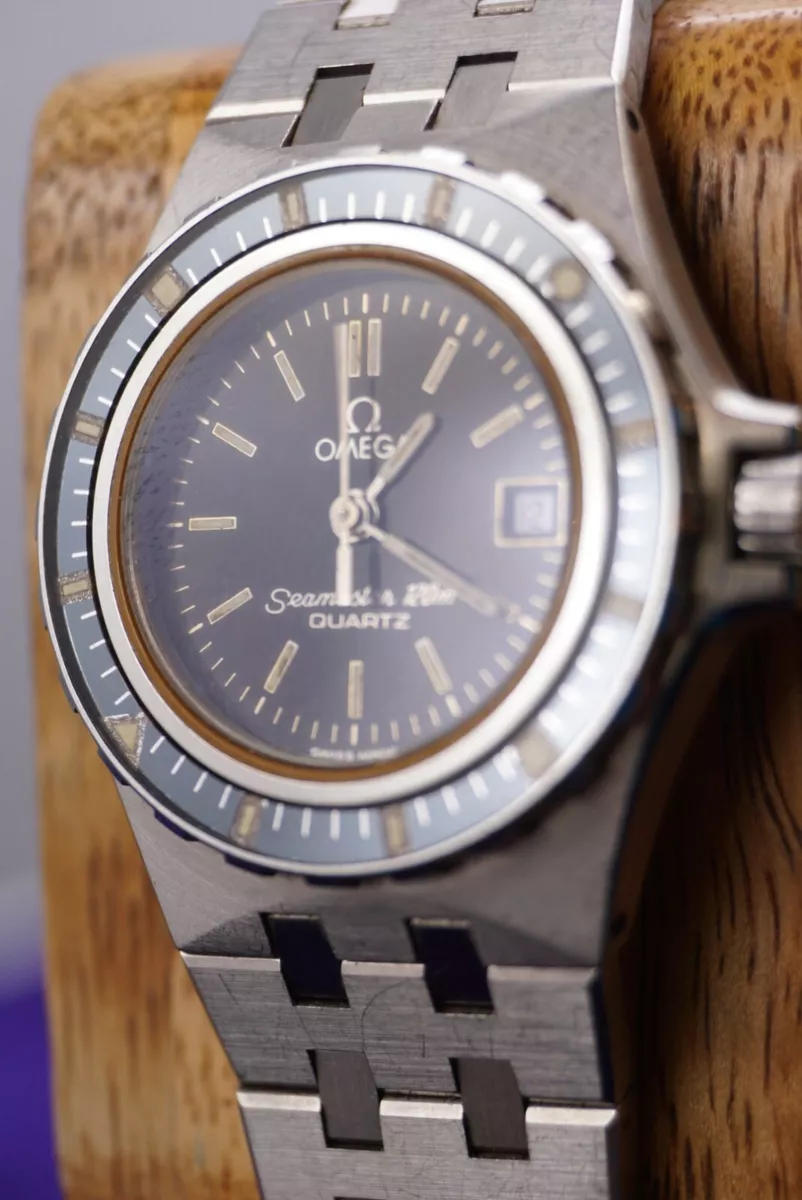 RAREVintage Jacques Mayol Plongeur deluxe Omega Seamaster 120m