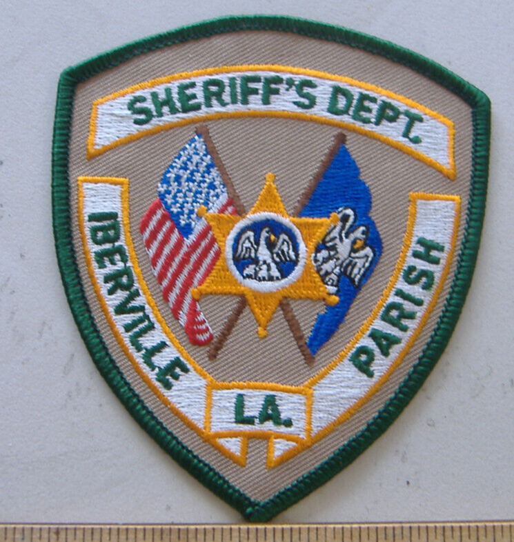 IBERVILLE PARISH LOUISIANA SHERIFF FABRIC PATCH | eBay