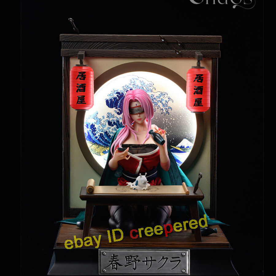 CHAOS Haruno Sakura 1/4 Resin Statue Figurine Collectible Anime