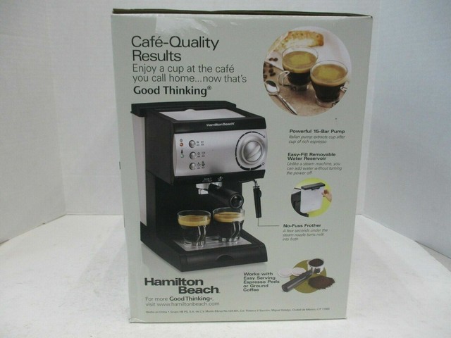 Hamilton Beach Espresso Maker Model 40715 for sale online | eBay
