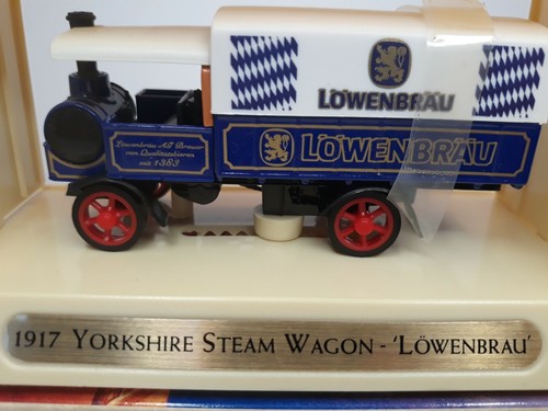 Matchbox Great Beers of the World 1917 Yorkshire Steam Wagon Lowenbrau YGB12 - Picture 2 of 3
