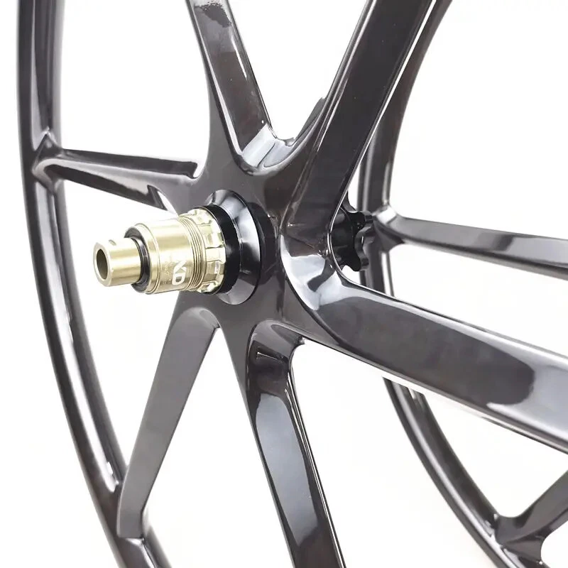 Juego de ruedas 27,5er carbono 6 radios ancho 36 mm profundidad 25 mm XC AM E-Bike MTB Foto 3 de 4