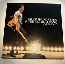 BRUCE SPRINGSTEEN & THE E STREET BAND - LIVE/1975-85  -1986 BOX SET 5 LP'S - VG+
