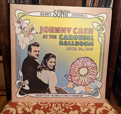 Johnny Cash - Bear's Sonic Journals: At the Carousel Ballroom, Vinyl LP 2021 NEW