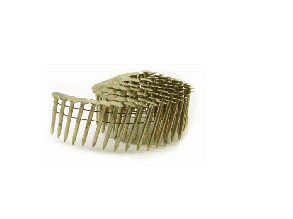 B And C Eagle 1-3/4 In. 15 Degree Galvanized Wire Coil Roofing Nails  720/box | eBay