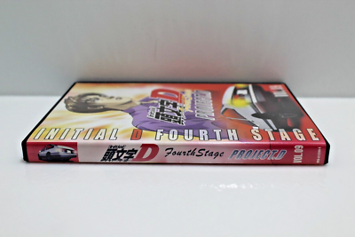 Initial D Fourth Stage; Project.D Vol. 09 - DVD - Original Case