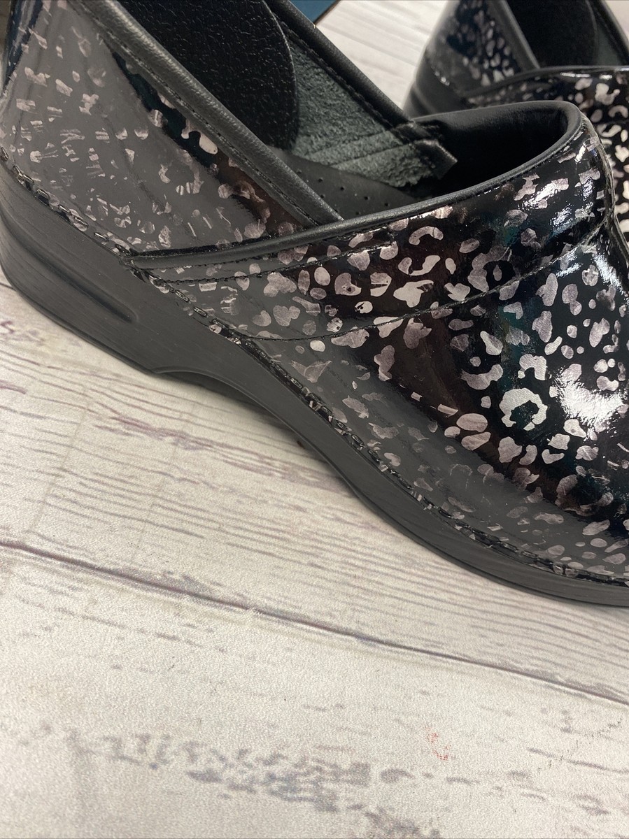 Dansko Professional Clog 806-560202 Pewter Leopard Women's Dansko Professional Clog 806-560202 Pewter Leopard Women's