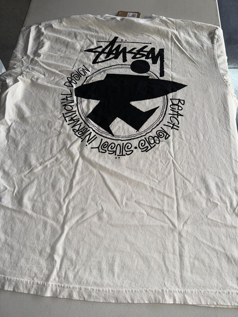 Stussy Shirt XXL rare vtg box logo japan vans syndicate Stussy Shirt XXL rare vtg box logo japan vans syndicate