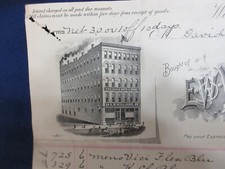 2 1911-13 BILLHEADS ltd WINONA MINESOTA WASHBURN FLOUR MINNEAPOLIS 8X10"#12