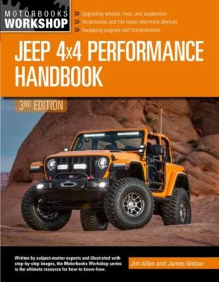Jeep 4x4 Performance Manual CJ Wrangler Cherokee Liberty Offroad Upgrades - Imagen 1 de 4