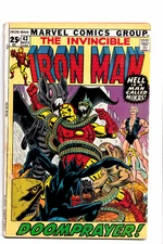 Iron Man #43 1971 Marvel Comics 1st App. The Guardsman