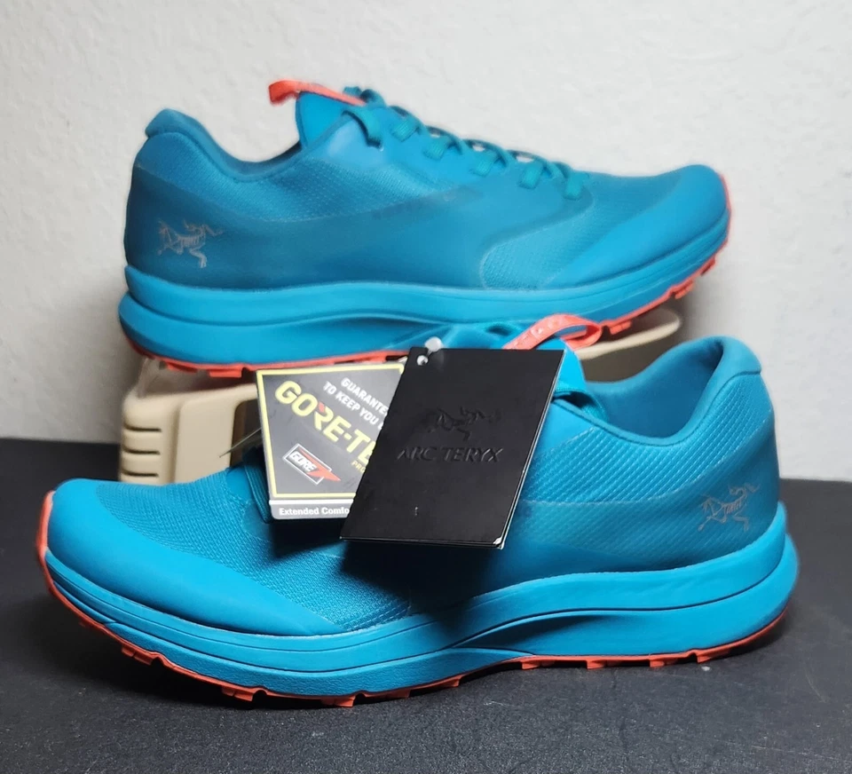 Arc’teryx Norvan LD GTX Vibram Trail Running Zapatos para Mujer Talla 8.5 Azul Teal NUEVO Foto 3 de 4