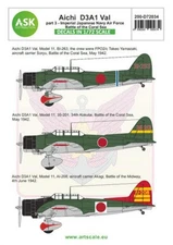 1/72 Artscale Aichi D3A1 Val part 3 - Japanese Imperial Army Air Service, Battle